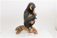 Lot 2100 - Three Country Artists chimpanzee ornaments -...