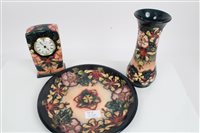 Lot 2120 - Moorcroft Pottery vase decorated in the Oberon...