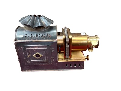 Lot 2453 - Magic lantern and slides