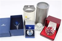 Lot 2125 - Selection of Swarovski crystal items -...