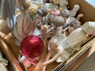 Lot 5072 - Collection of Continental bisque porcelain babies and other similar figures.