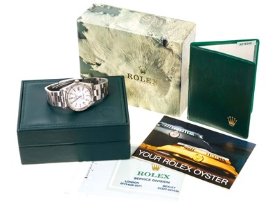 Lot 500 - Rolex Oyster Perpetual Date 1988 - in box with guarantee