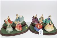 Lot 2144 - Nine Royal Doulton Ladies - Elaine HN3247,...
