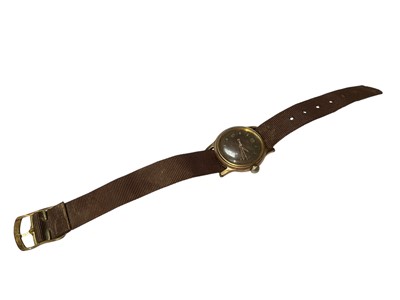 Lot 48 - WWII Mido Multifort military wristwatch