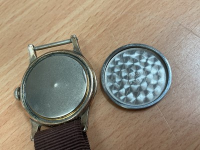 Lot 48 - WWII Mido Multifort military wristwatch