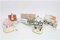 Lot 2163 - Ten Coalport Cottages - Shakespeare's...