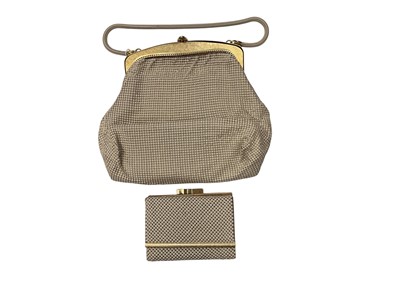 Lot 2164 - Glomesh handbag and purse