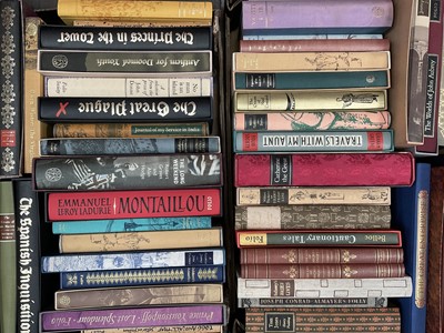Lot 1627 - Collection of folio society books - 3 boxes