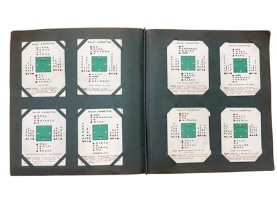 Lot 1147 - Cigarette cards small album of large cards, including Golf plus one other album of dogs (2)