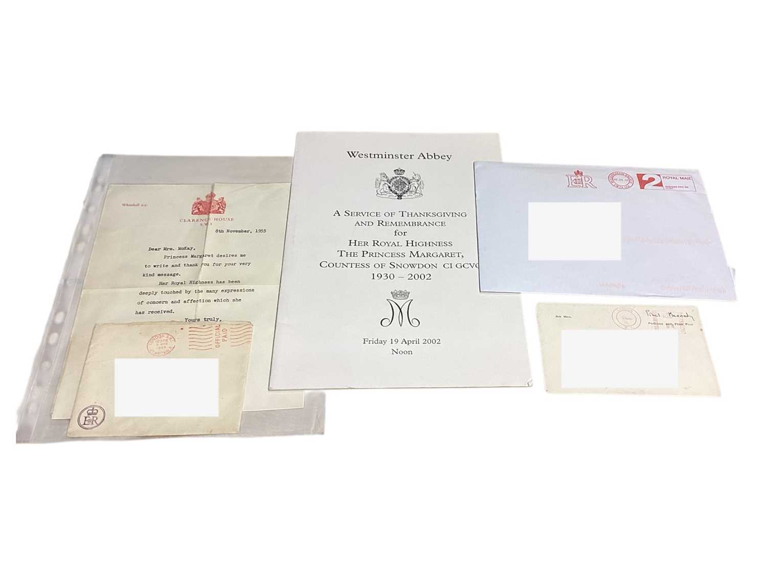 Lot 24 - A group of Official Royal ephemera including Ceremonial for the Marriage of H.R.H. The Prince of Wales to Lady Diana Spencer 1981, Order of Service of Thanksgiving and Remembrance for H.R.H. The P...