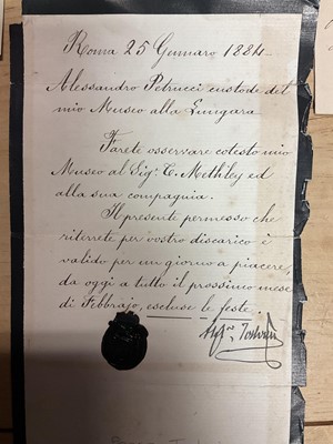 Lot 60 - A group of 19th century Royal handwritten letters including Prince Christian of Schleswig Holstein (husband of Princess Helena) handwritten letter dated 1883 to The Rt. Hon. Lyon Playfair M.P....