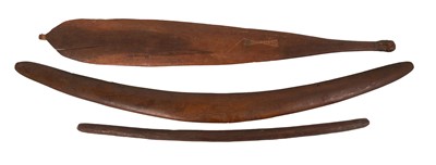 Lot 793 - Three Aboriginal carved pieces