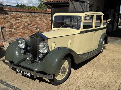 Lot 202 - 1937 Rolls-Royce 25/30 Landaulet by Hooper & Co. Registration CTF 540