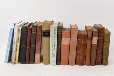 Lot 989 - Collection of Suffolk antiquarian books, including Hollingsworth - History of Stowmarket, 1844, Kirby - Suffolk Traveller, second edition, Richard Cobbold - Valentine Verses, 1827, various other...
