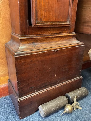 Lot 813 - George III eight day longcase clock by Thomas Moore, Ipswich