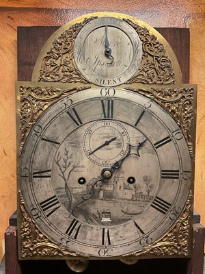 Lot 813 - George III eight day longcase clock by Thomas Moore, Ipswich