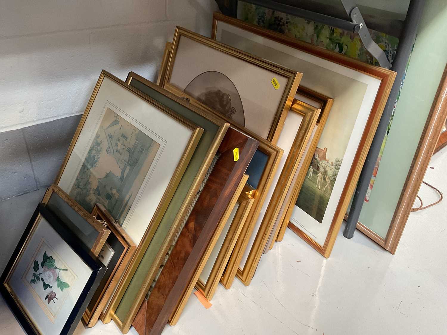 Lot 5029 - Large collection of pictures, including watercolours and prints, antique and modern