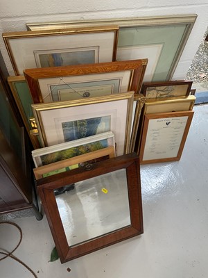 Lot 5029 - Large collection of pictures, including watercolours and prints, antique and modern