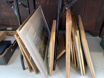 Lot 5037 - Group of mostly modern watercolours and other pictures, including a still life by Wilfred Fryer