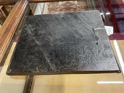 Lot 1512 - Henry VIII period carved oak Romayne type panel depicting a profile of a figure, circa 1530, probably Devonshire Provenance: Hatherleigh Antiques, Devon, 7th April, 2001