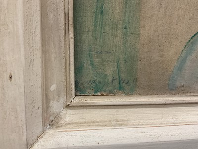Lot 1541 - *Margaret Mellis (1914-2009) oil on board - Still Life Anemones, signed, in painted frame Provenance: The Simon Carter Gallery, Woodbridge, 17th September 1988