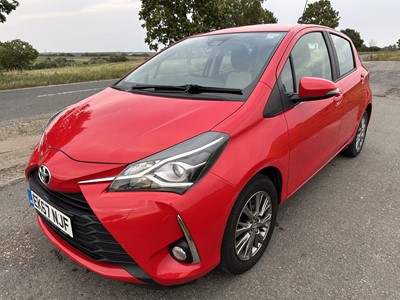 Lot 228 - 2017 Toyota Yaris 1.5 VVT-i Icon 5dr, manual, 5 door hatchback, reg. no. EK67 NJF