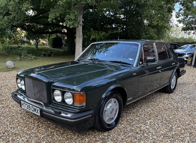 Lot 201 - 1991 Bentley Mulsanne S saloon, Registration H739 DMX, rare and desirable colour combination.