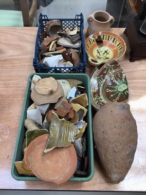 Lot 5020 - Collection of various pottery fragments