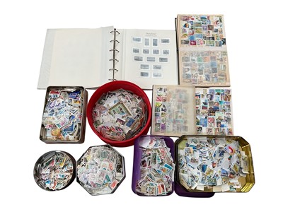Lot 1146 - Stamps World selection in albums, stockbooks and tins.