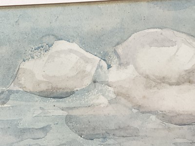 Lot 1036 - Harry Becker (1865-1928) watercolour, Friesian Cattle, c, 1911, signed, 37cm x 52cm, in glazed frame