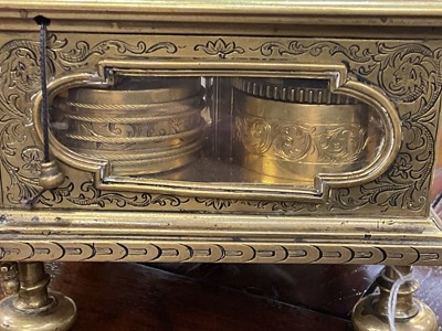 Lot 800 - Scarce 17th / 18th century and later German alarm table clock