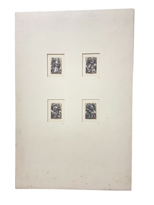 Lot 823 - Hans Sebald Beham (German, 1500-1550) - The Four Evangelists