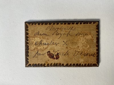 Lot 861 - Manner of Claude Vernet (1714-1789) miniature oil depicting a hunting scene