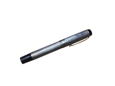 Lot 2925 - Parker Duofold silver fountain pen