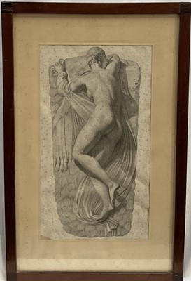 Lot 184 - Giovanni Domenico Campiglia (1692-1768) engraving after the antique sculpture ‘Sleeping Hermaphroditus’, glazed frame