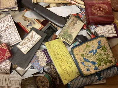 Lot 919 - Collection of sewing and needlework accessories