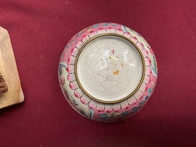 Lot 1889 - Assorted works of art including a decoy pigeon