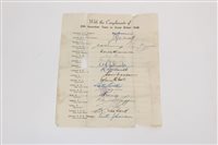 Lot 2416 - Automobiliagraphs - Cricket 20th Australian...