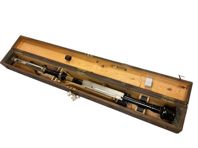 Lot 2945 - Negretti & Zambra Marine stick barometer in original case