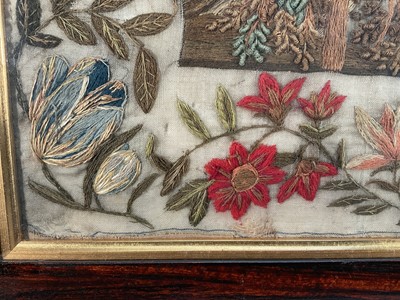 Lot 973 - Rare and particularly fine William IV seminary sampler