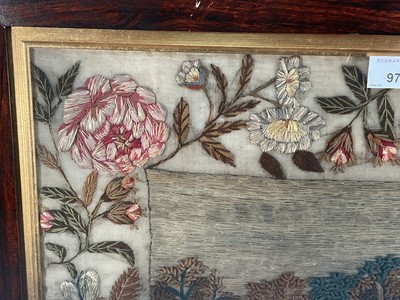 Lot 973 - Rare and particularly fine William IV seminary sampler
