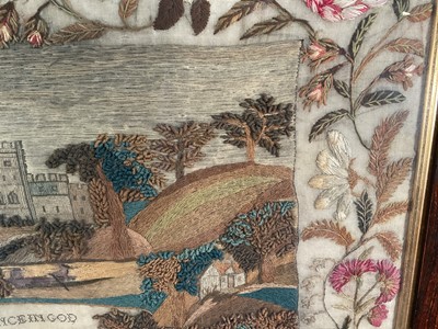 Lot 973 - Rare and particularly fine William IV seminary sampler