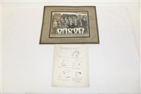 Lot 2449 - Cricket: Automobiliagraphed team photograph...