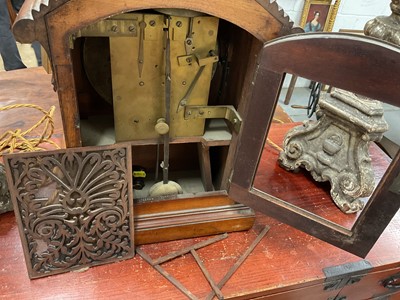 Lot 810 - 19th century mahogany bracket clock by Barwise, London