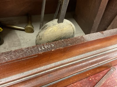 Lot 810 - 19th century mahogany bracket clock by Barwise, London