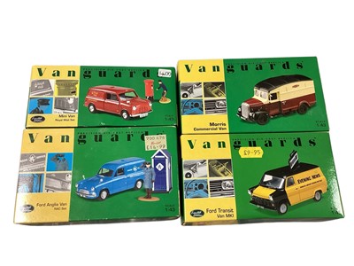 Lot 1824 - Vanguards 1:43 scale diecast Commercial Vans, boxed (32)