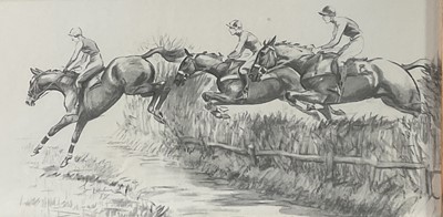 Lot 1149 - *Snaffles, Charles Johnson Payne (1884-1967) print - "Oh! To be in England now that April's there" , published by Messrs , with snaffle blindstamp, 51cm x 66cm, in glazed frame