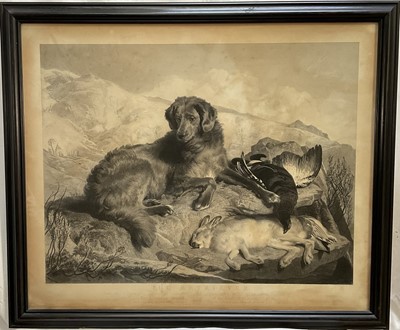 Lot 227 - Edwin Landseer (1802-1873) pair of engravings