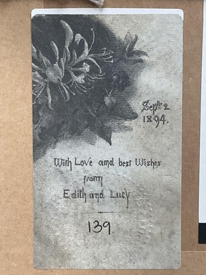 Lot 1013 - *Lucy Kemp-Welch (1869-1958) pencil drawing - A Heavy Horse, dated Aug. '94, 10cm x 12.5cm, in glazed gilt frame. NB: From an 1894 album of drawings and oils which was a gift from Lucy an...