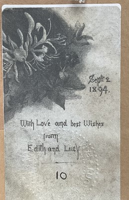 Lot 1011 - *Lucy Kemp-Welch (1869-1958) pencil and ink drawing - A Horse, 8.5cm x 10cm, in glazed gilt frame. NB: From an 1894 album of drawings and oils which was a gift from Lucy and her sister Ed...